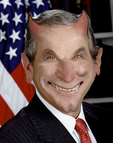 bouche le demon,diable